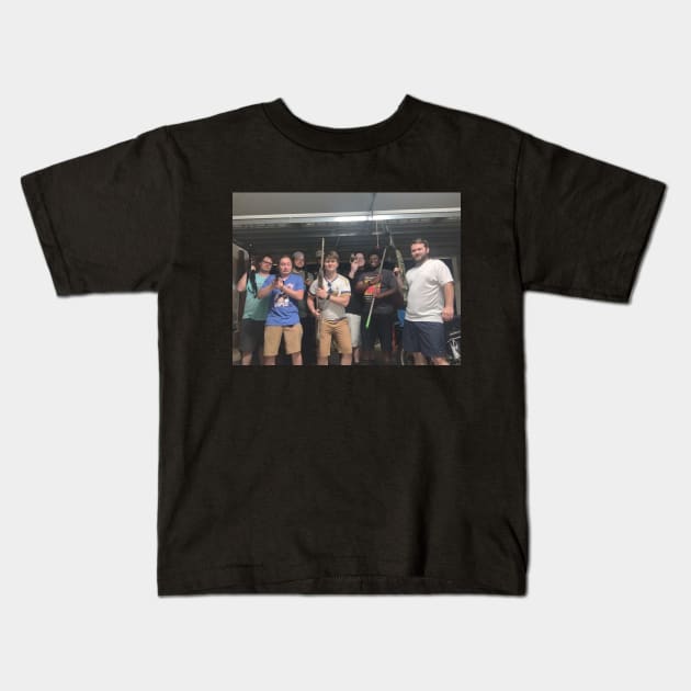 MARVINS CHAT WORLD TOUR Kids T-Shirt by MARVINS MERCH